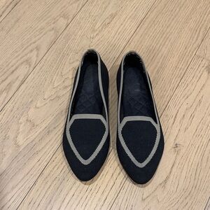 Birdies Black and Gray Flats